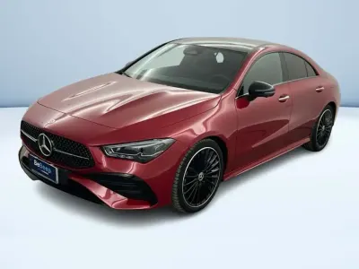 Usata Mercedes CLA200 AMG Line Premium Plus 150 CV (110 kW) 2023 Rosso Coupé