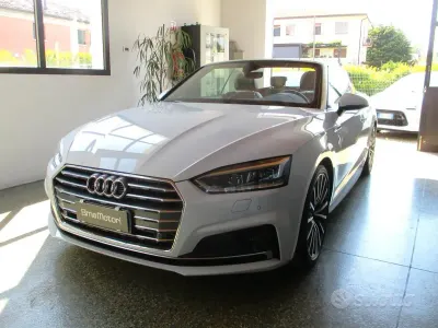 Usata Audi A5 S-Line 190 CV (139 kW) 2019 Bianco Coupé