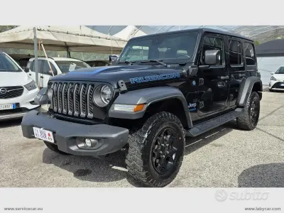 Usata Jeep Wrangler Unlimited Rubicon 272 CV (200 kW) 2021 Nero SUV