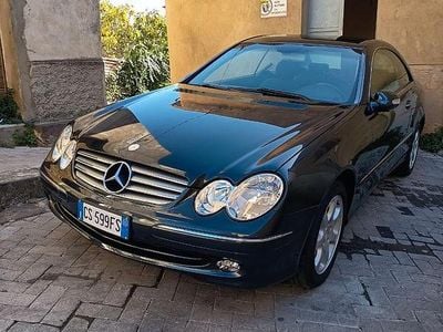 Usata Mercedes CLK270 170 CV (125 kW) 2005 Blu Coupé