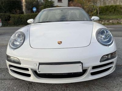 Usata Porsche 911 Carrera 4S Cabriolet 355 CV (261 kW) 2008 Bianco Cabrio
