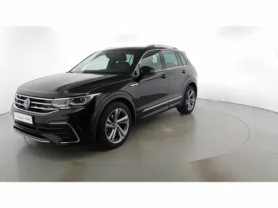 Usata VW Tiguan R-line 150 CV (110 kW) 2022 Nero deep effetto perlato SUV