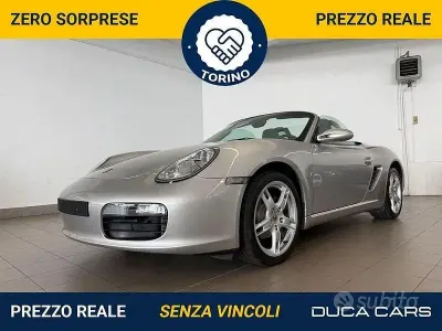 Usata Porsche Boxster 240 CV (176 kW) 2005 Blu/azzurro Cabrio