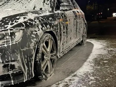 Usata Audi A3 S-Line 150 CV (110 kW) 2017 Grigio Berlina