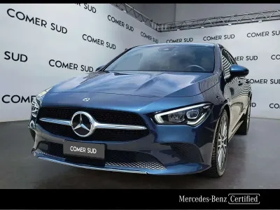 Usata Mercedes CLA200 150 CV (110 kW) 2023 Blu denim Station wagon