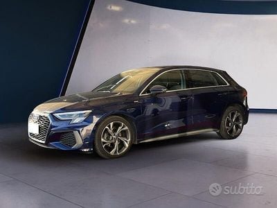 Usata Audi A3 S-Line 116 CV (85 kW) 2023 Blu Berlina