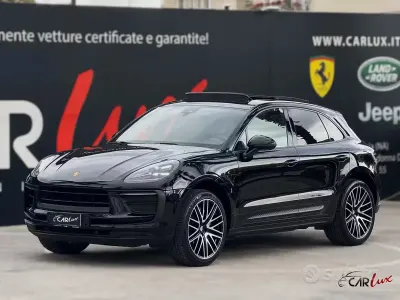 Usata Porsche Macan Turbo 265 CV (194 kW) 2022 Nero jet metallizzato SUV