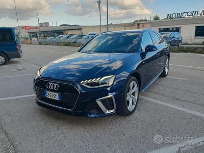 Usado Audi A4 S-Line 170 CV (125 kW) 2020 Azul Familiar