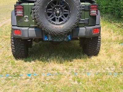 Usata Jeep Wrangler Sahara 177 CV (130 kW) 2007 Verde SUV