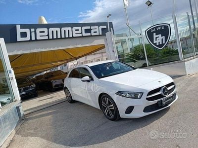 Usata Mercedes A180 116 CV (85 kW) 2020 Bianco Berlina
