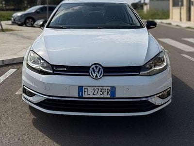 Usata VW Golf VII Highline 110 CV (80 kW) 2017 Bianco Berlina