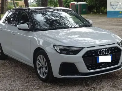 Usata Audi A1 Sportback Advanced Plus 110 CV (80 kW) 2020 Bianco Utilitaria