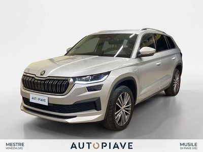 Usata Skoda Kodiaq LAURIN & KLEMENT 150 CV (110 kW) 2022 Argento SUV