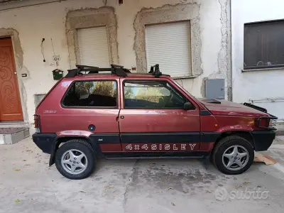 Usata Fiat Panda 4x4 50 CV (36 kW) 1992 Marrone Utilitaria