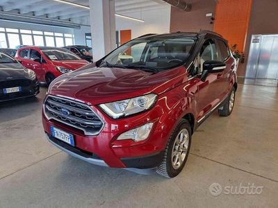 Rosso Usata 2018 Ford Ecosport Titanium SUV | 12.900 € (Cara)