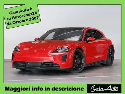 Usata Porsche Taycan Sport Turismo 433 kW (589 CV) 2022 Rosso Berlina