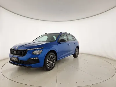 Usata Skoda Kamiq 116 CV (85 kW) 2025 Blu race metallizzato SUV