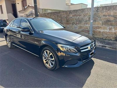 Usata Mercedes C220 170 CV (125 kW) 2017 Nero Berlina