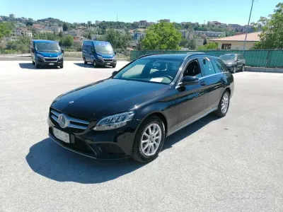 Usata Mercedes C180 Business 122 CV (89 kW) 2020 Nero Station wagon