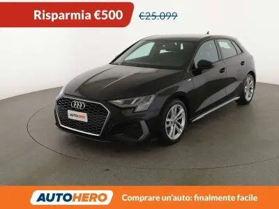 Usata Audi A3 S-Line 150 CV (110 kW) 2020 Nero Berlina