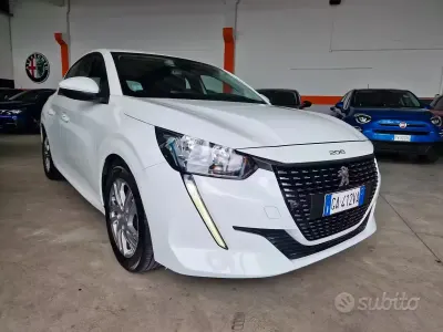 Begagnad Peugeot 208 Active 75 HK (55 kW) 2020 Vit Halvkombi