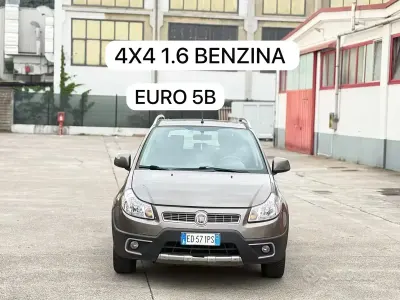 Begagnad Fiat Sedici 120 HK (88 kW) 2010 Brun SUV