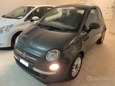 Usata Fiat 500 Lounge 69 CV (50 kW) 2014 Verde Berlina