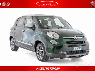 Usata Fiat 500L Trekking 120 CV (88 kW) 2016 Verde Monovolume