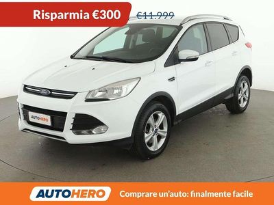 Usata Ford Kuga 120 CV (88 kW) 2016 Bianco SUV