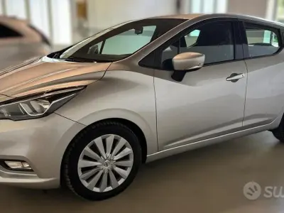 Usata Nissan Micra Acenta 71 CV (52 kW) 2019 Grigio Utilitaria