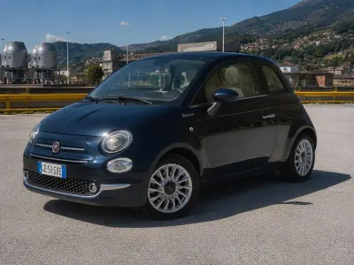 Usata Fiat 500C Dolcevita 69 CV (50 kW) 2021 Blu Cabrio