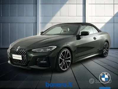 Usata BMW 420 Cabriolet M Sport 190 CV (139 kW) 2022 Verde Cabrio