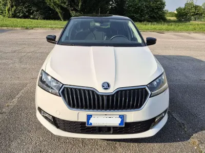 Usata Skoda Fabia 60 CV (44 kW) 2020 Bianco Utilitaria