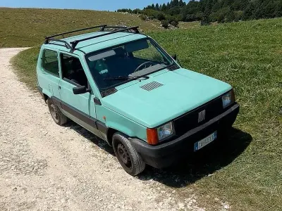 Usata Fiat Panda 54 CV (39 kW) 2002 Verde Berlina