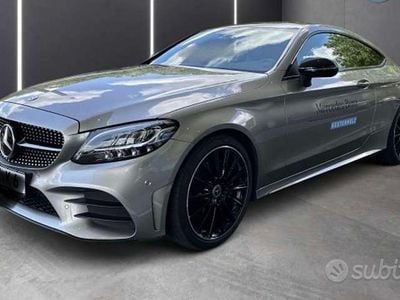 Usata Mercedes C220 AMG 194 CV (142 kW) 2022 Grigio Coupé