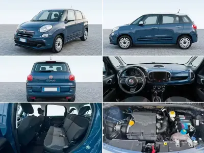 Usata Fiat 500L 95 CV (69 kW) 2017 Bluazzurro Monovolume