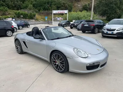 Usata Porsche Boxster 280 CV (205 kW) 2005 Argento Cabrio