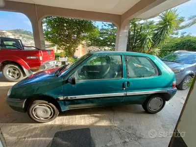 Usata Citroën Saxo 1998 Verde Utilitaria