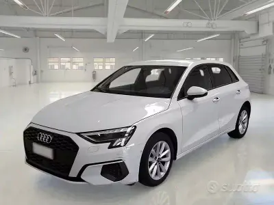 Usata Audi A3 Business 150 CV (110 kW) 2022 Bianco Berlina