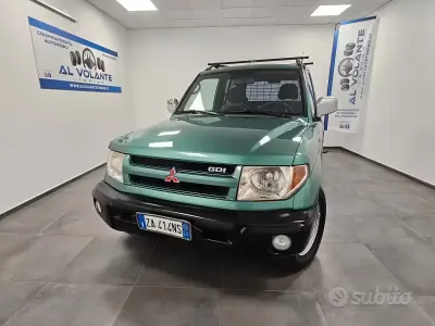 Usata Mitsubishi Pajero 129 CV (94 kW) 2002 Verde SUV