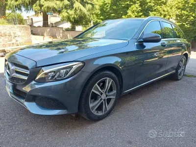 Usata Mercedes C220 Executive 170 CV (125 kW) 2016 Grigio Station wagon