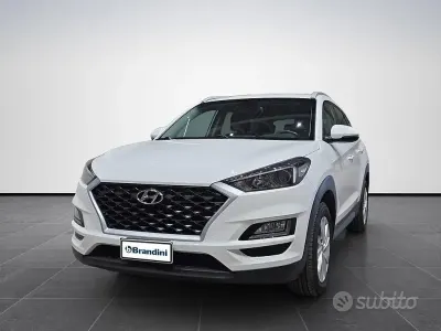 Usata Hyundai Tucson Comfort 116 CV (85 kW) 2020 Galpine white SUV
