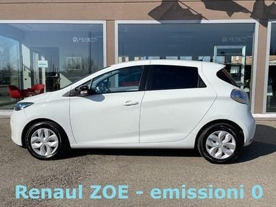 Usata Renault Zoe Intens 100 kW (136 CV) 2014 Bianco Utilitaria