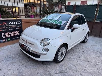 Usata Fiat 500 Lounge 94 CV (69 kW) 2010 Bianco Utilitaria