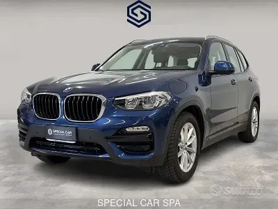 Brugt BMW X3 Advantage 190 HK (139 kW) 2019 Blå SUV