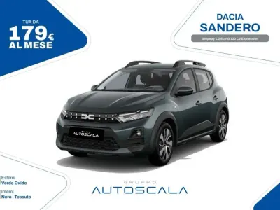 Nuova Dacia Sandero Expression 122 CV (89 kW) 2026 Verde oxide Berlina