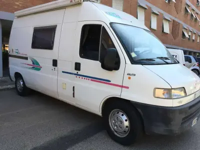 Usata Fiat Ducato 126 CV (92 kW) 2002 Bianco Furgone