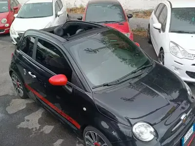Usata Abarth 595C Turismo 165 CV (121 kW) 2017 Nero Cabrio