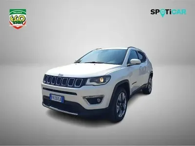 Usata Jeep Compass Limited 140 CV (102 kW) 2018 Bianco SUV