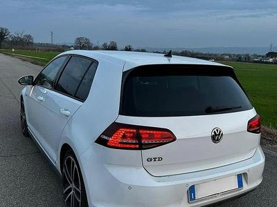 Usata VW Golf VII GTD 184 CV (135 kW) 2016 Bianco Berlina